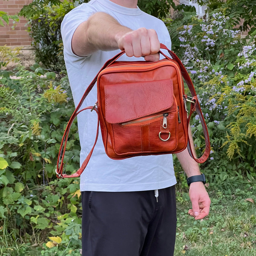 Jayden Leather Crossbody Bag