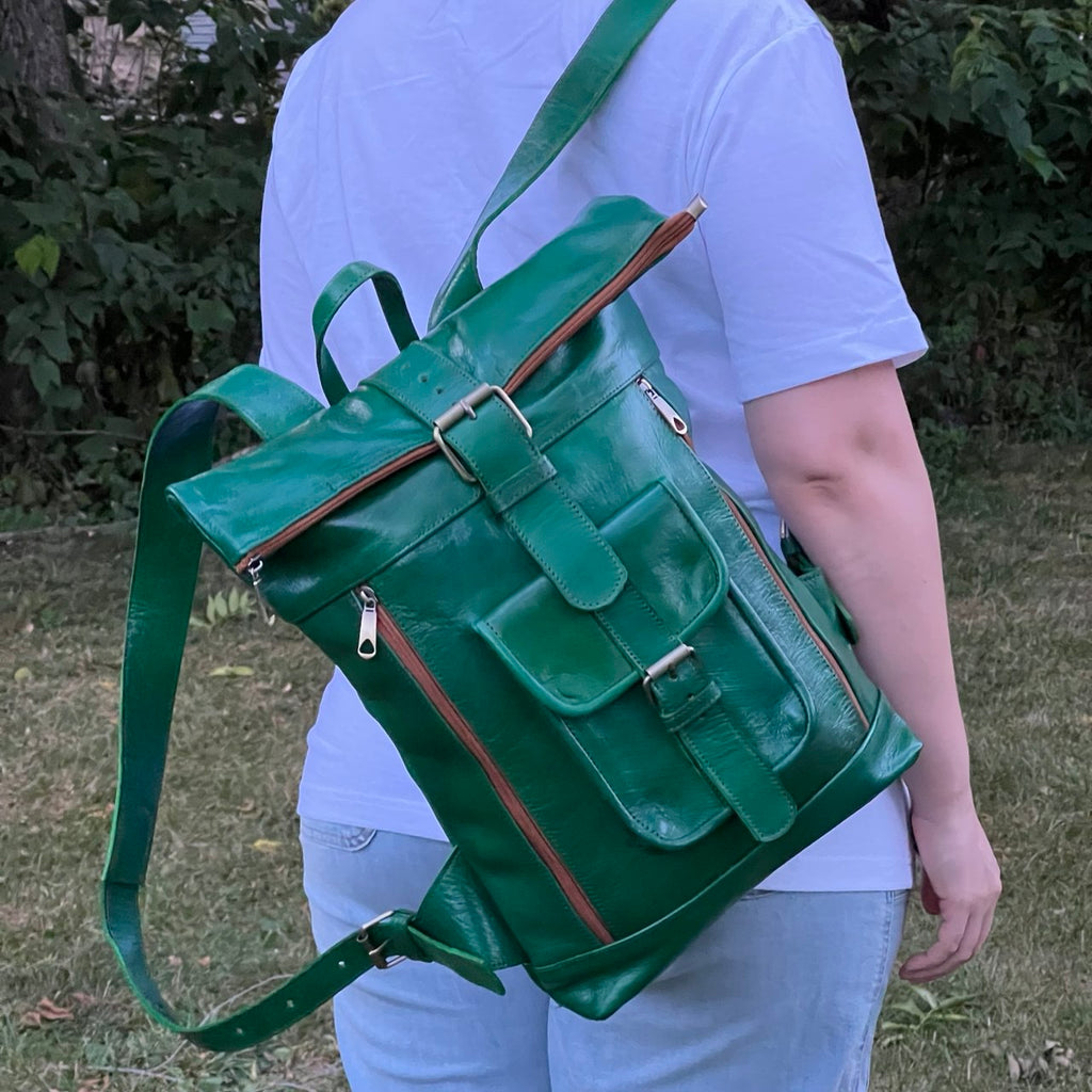 Alex Leather Backpack