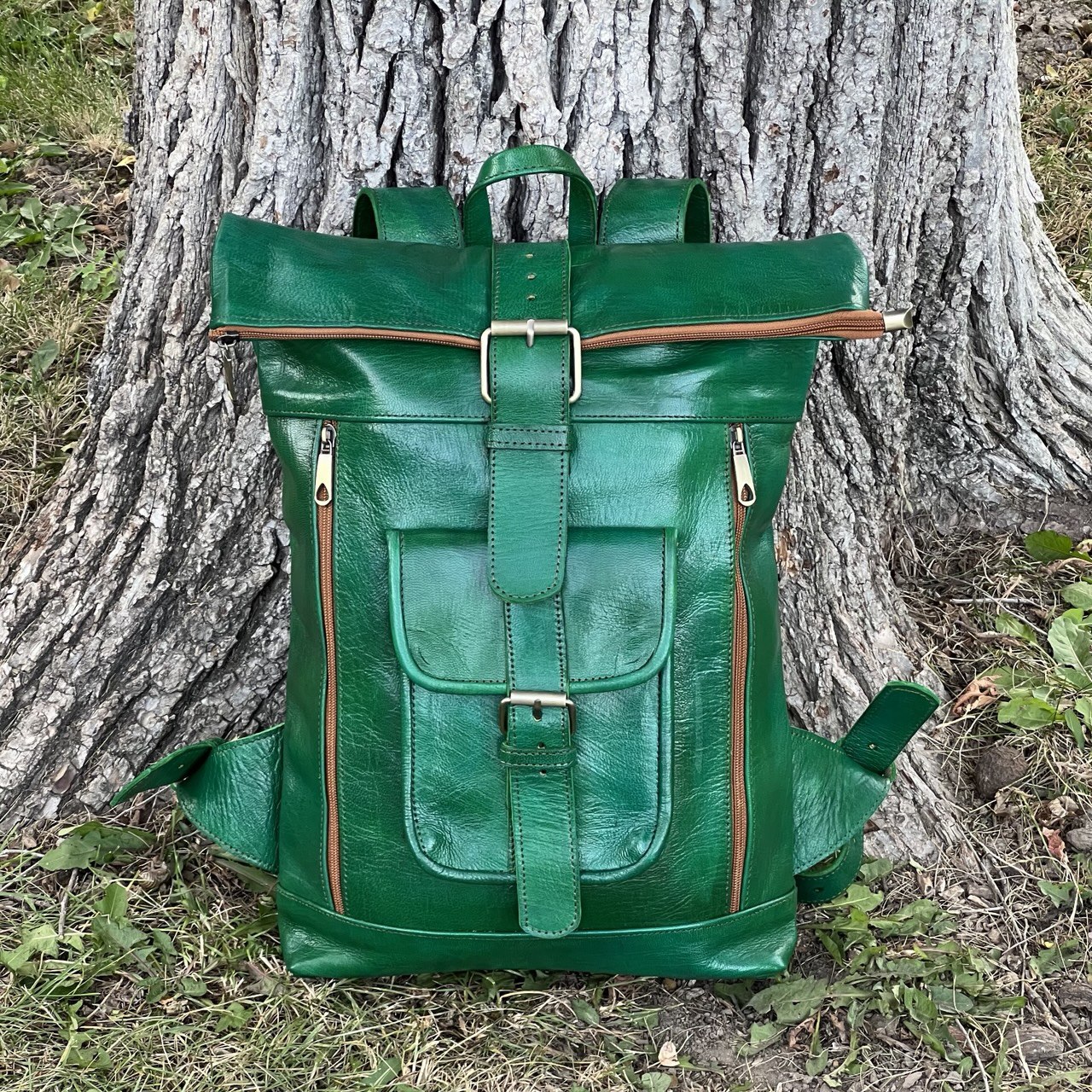 Alex Leather Backpack