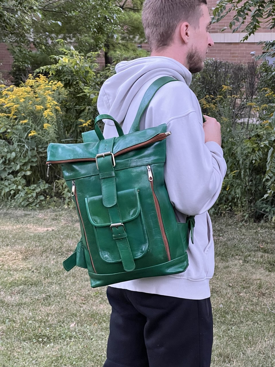 Alex Leather Backpack