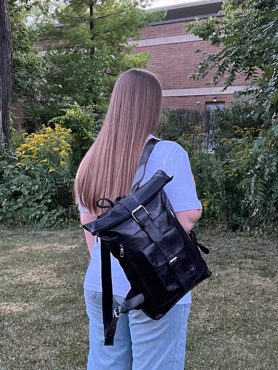 Alex Leather Backpack