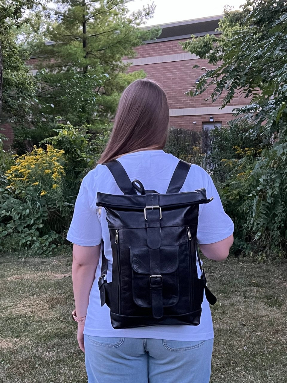 Alex Leather Backpack