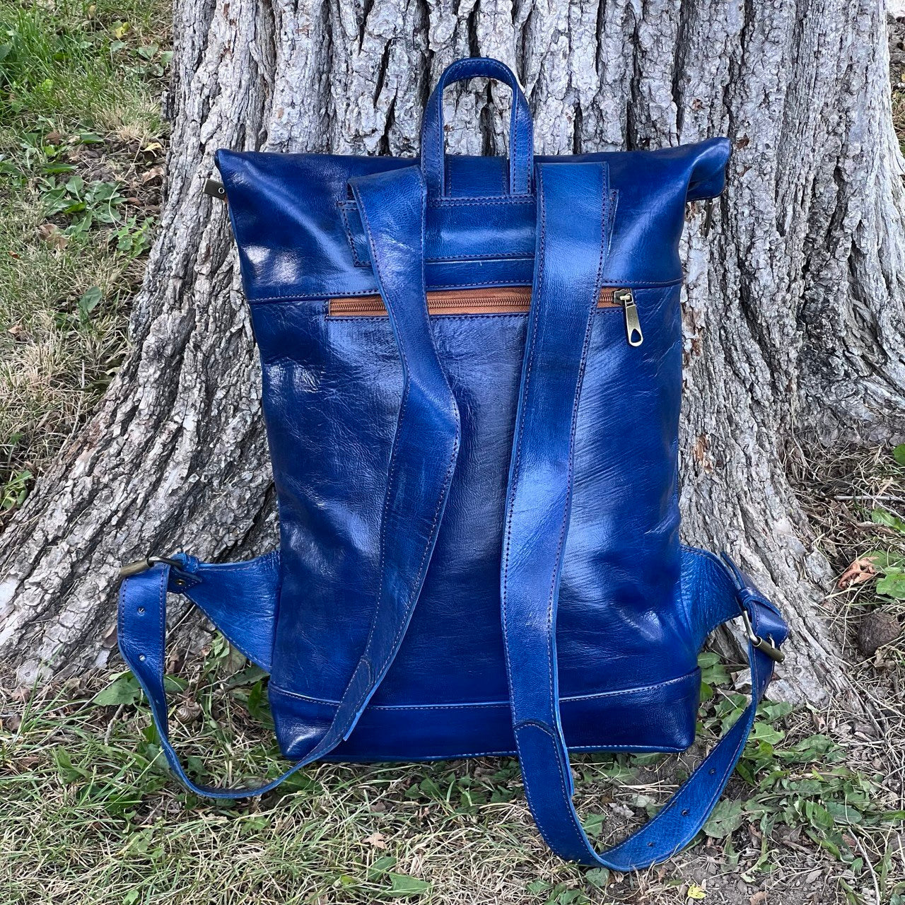 Alex Leather Backpack