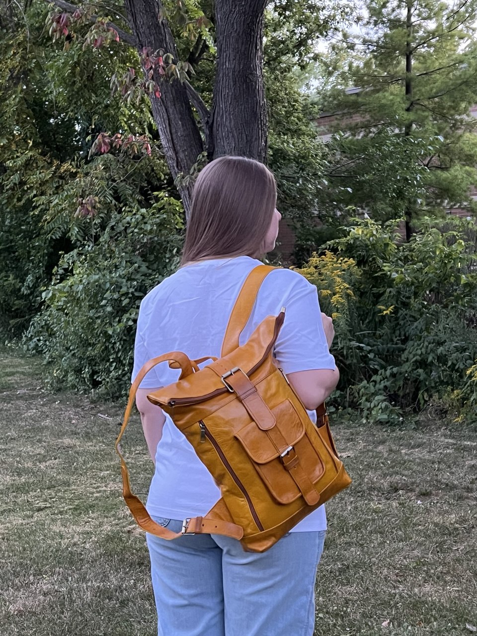 Alex Leather Backpack