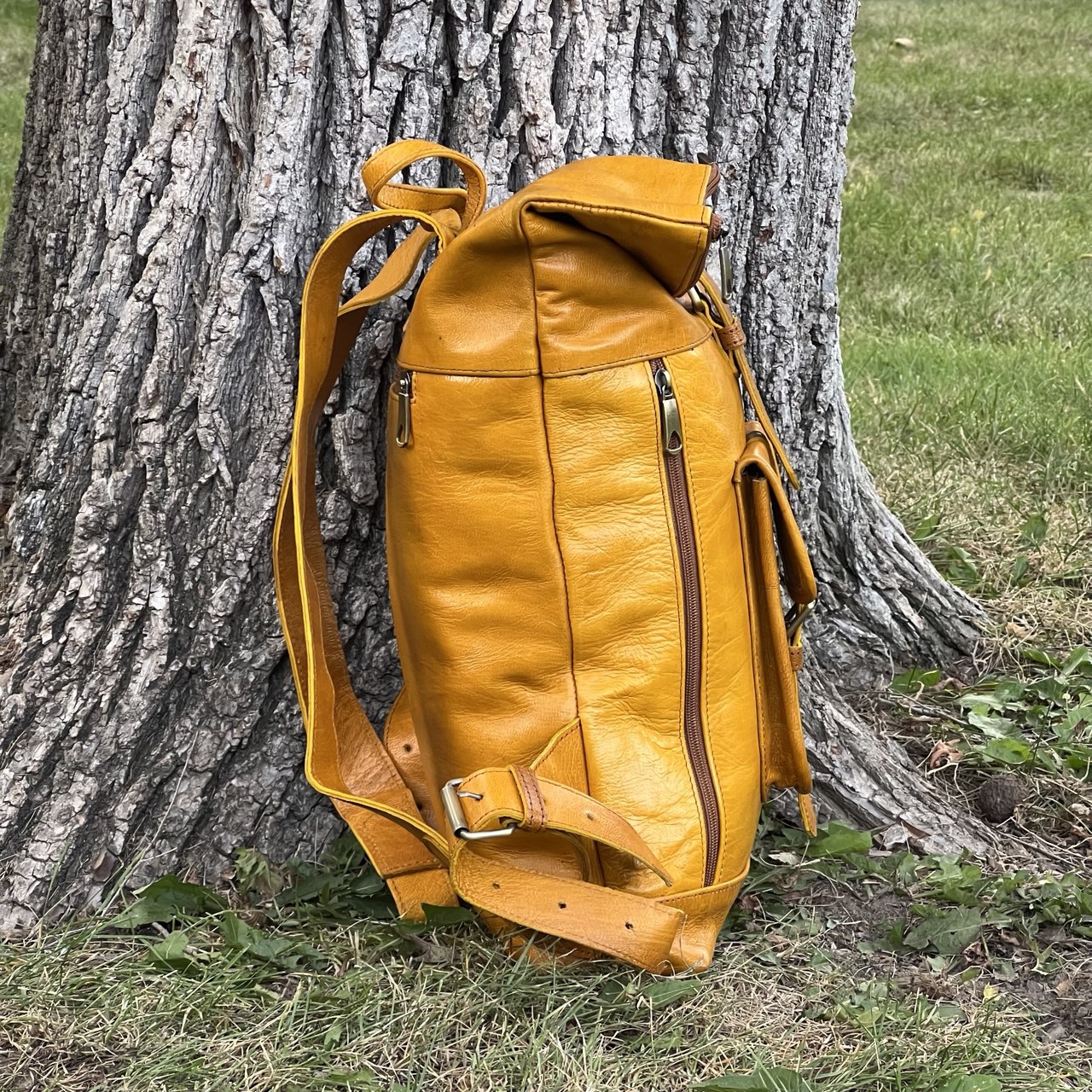 Alex Leather Backpack