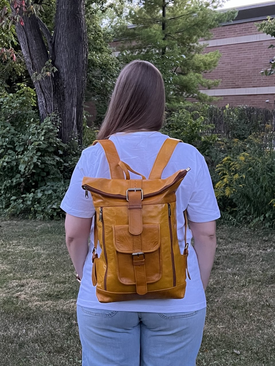 Alex Leather Backpack