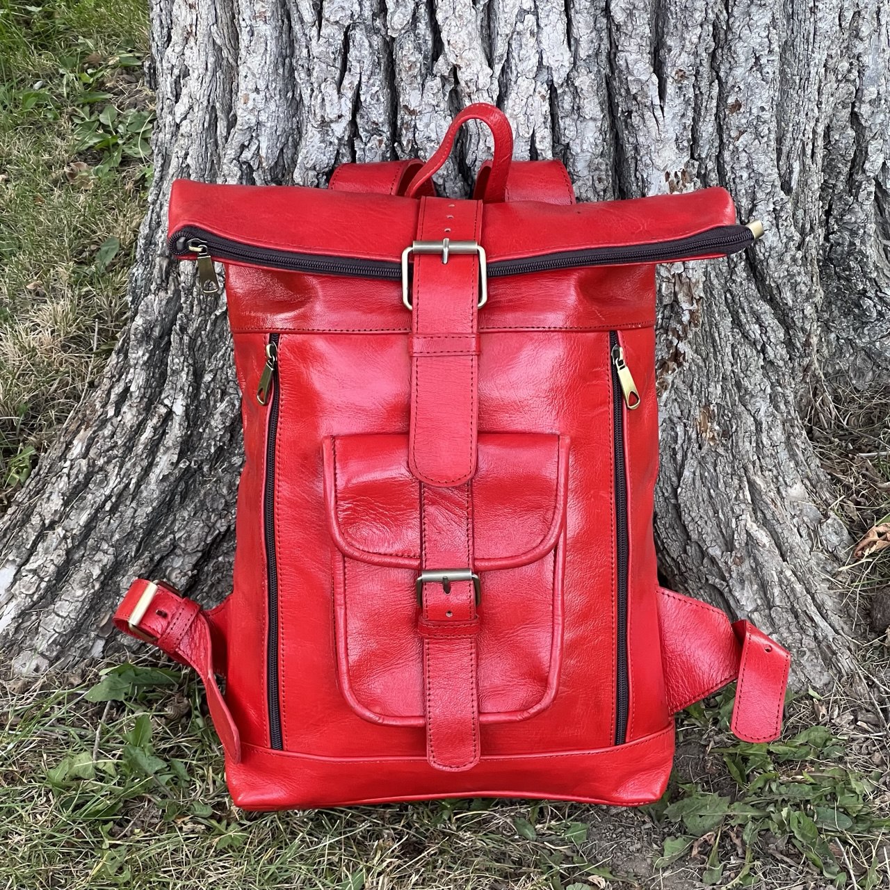 Alex Leather Backpack