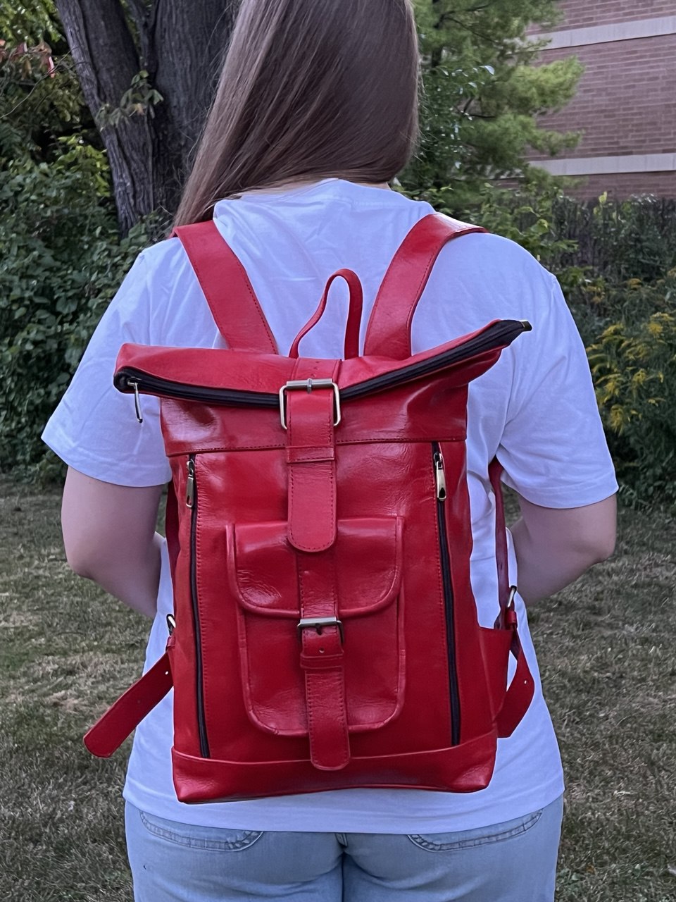 Alex Leather Backpack