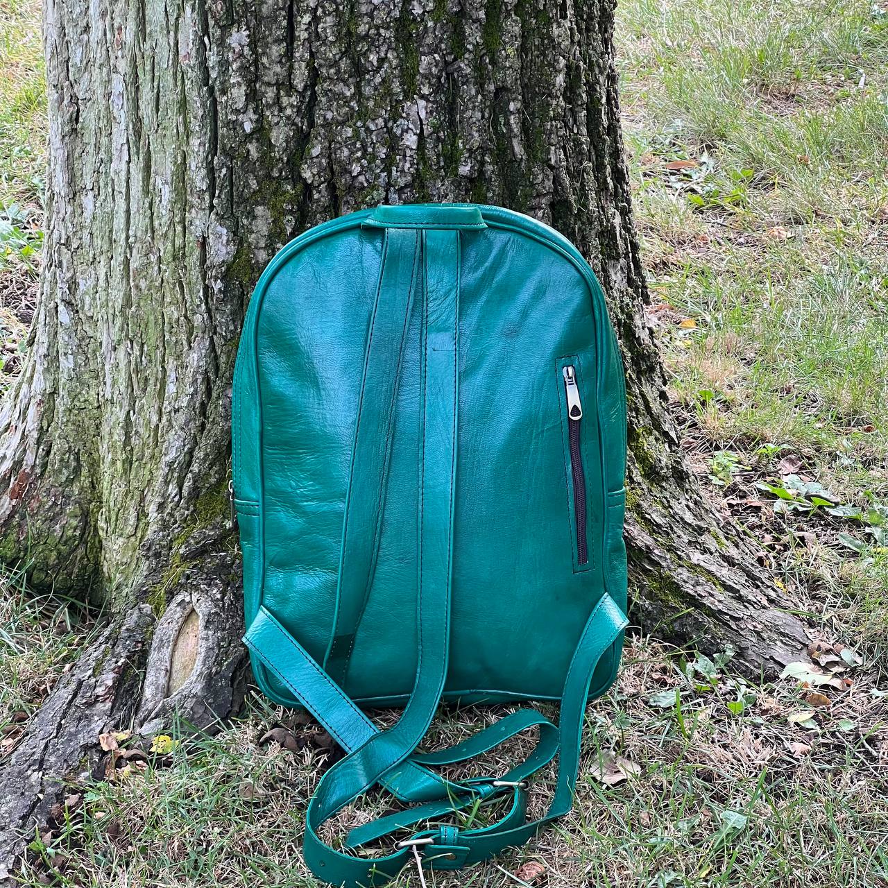 Riley Leather Backpack