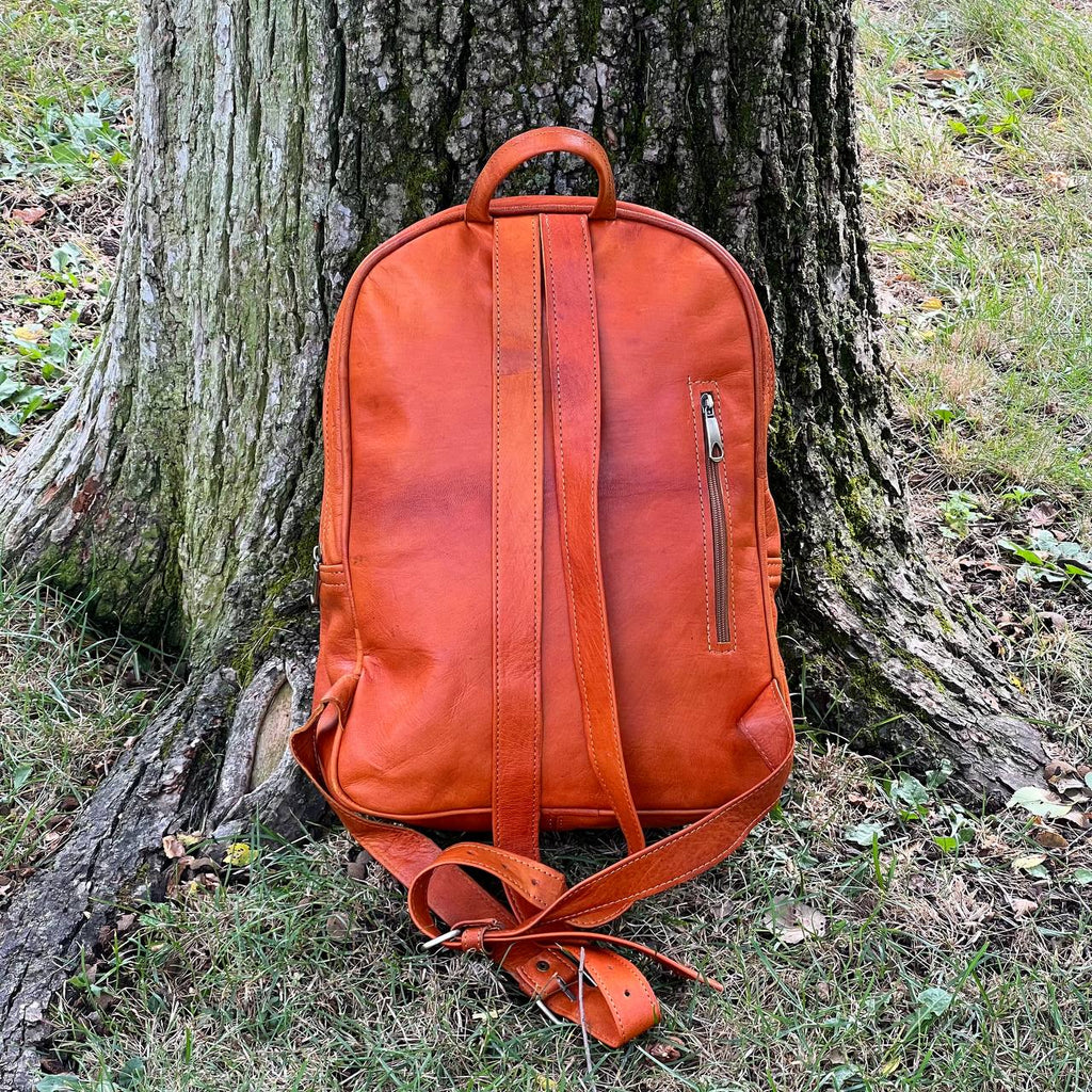 Riley Leather Backpack