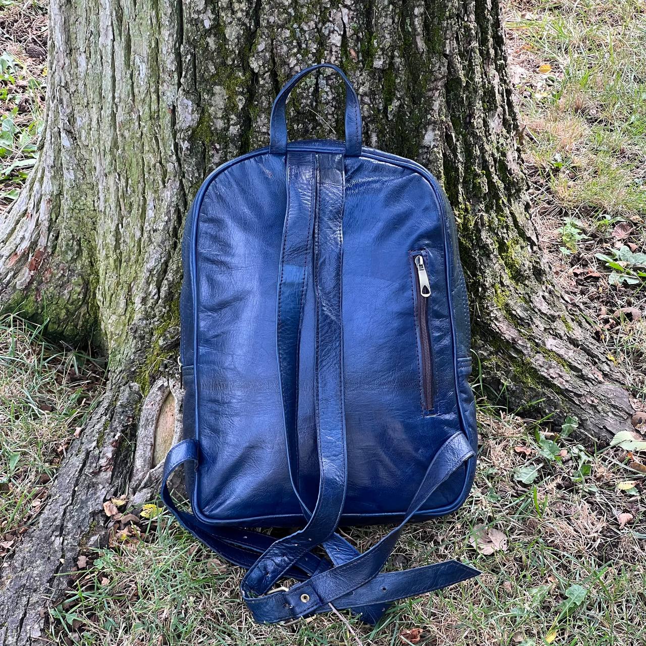 Riley Leather Backpack