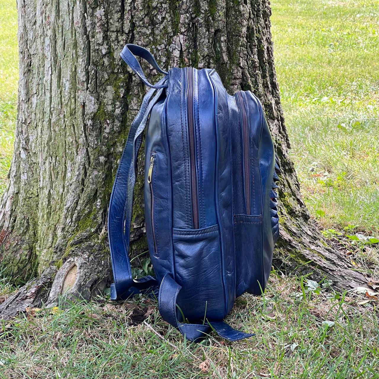 Riley Leather Backpack