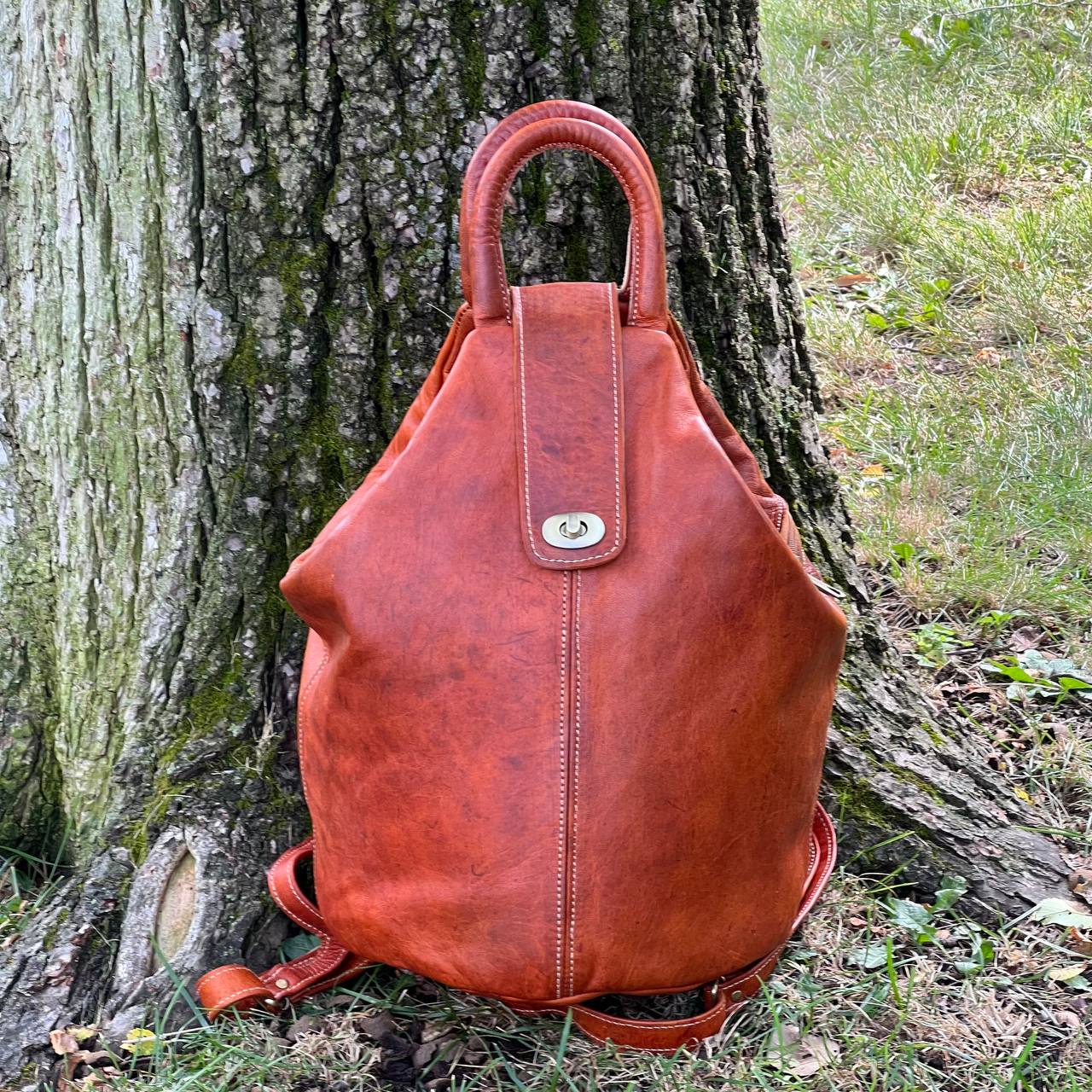 Avery Leather Backpack