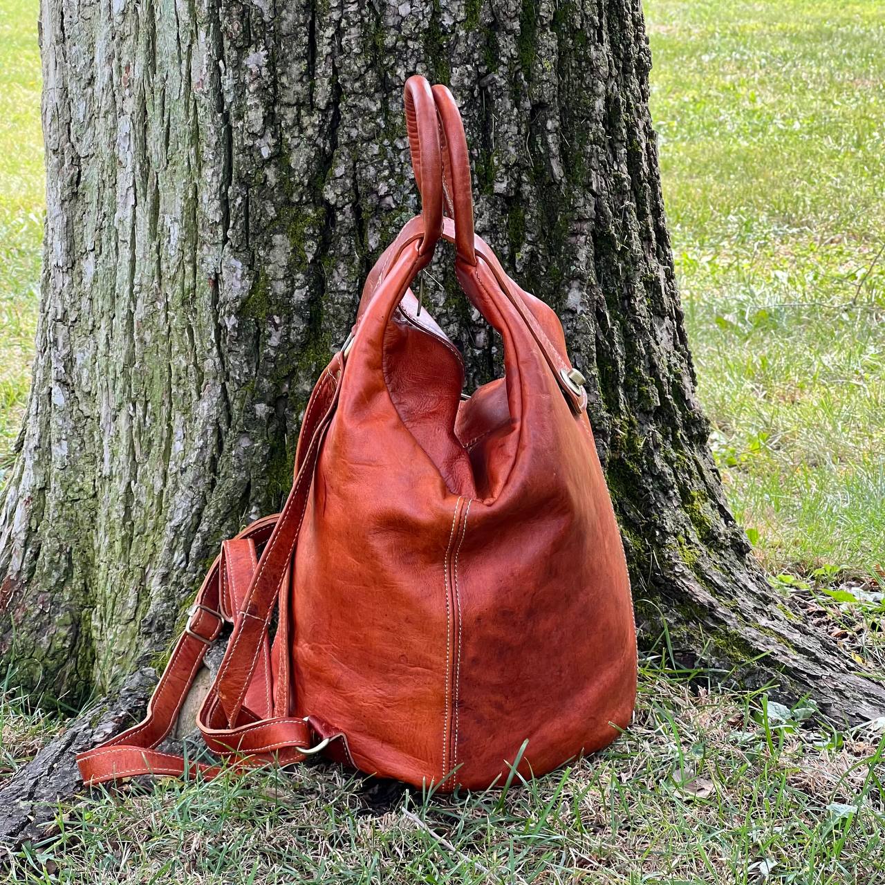 Avery Leather Backpack
