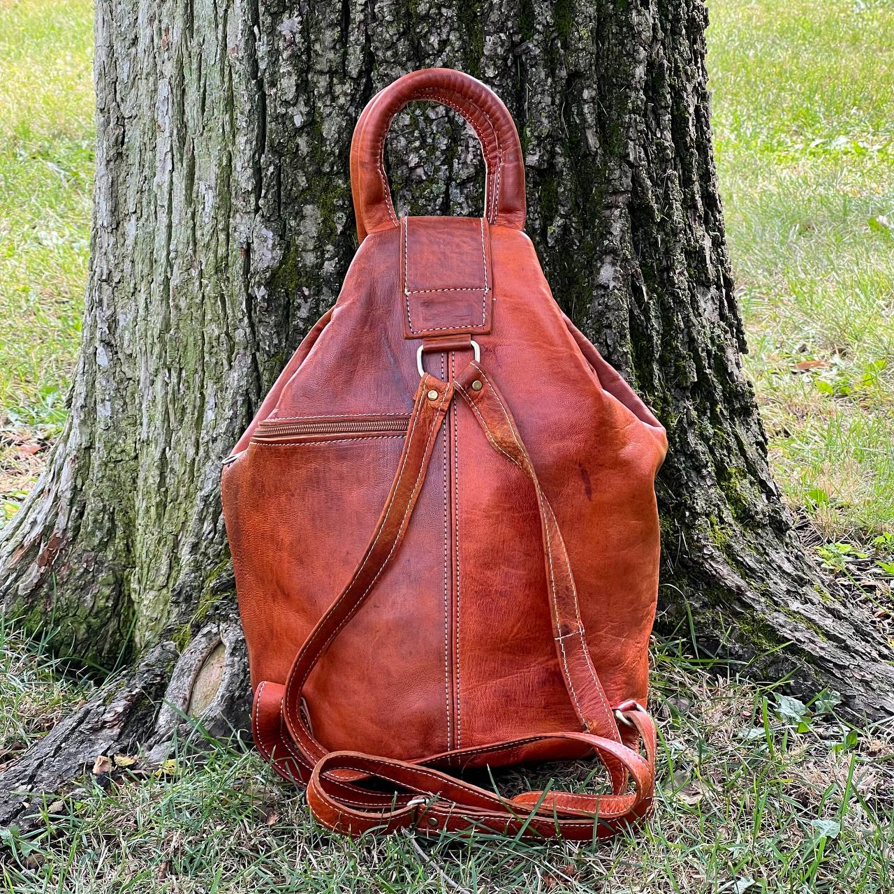Avery Leather Backpack