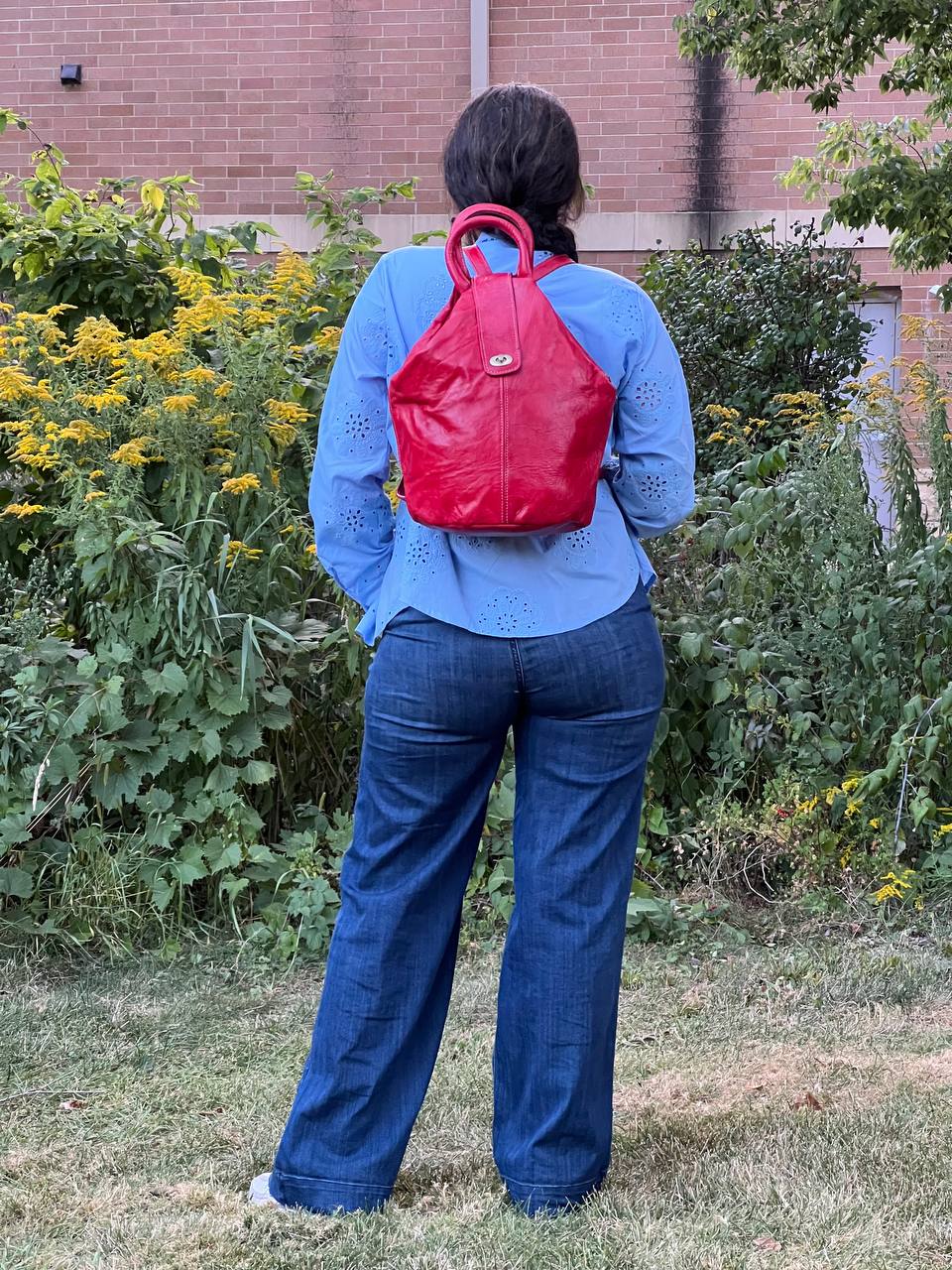 Avery Leather Backpack