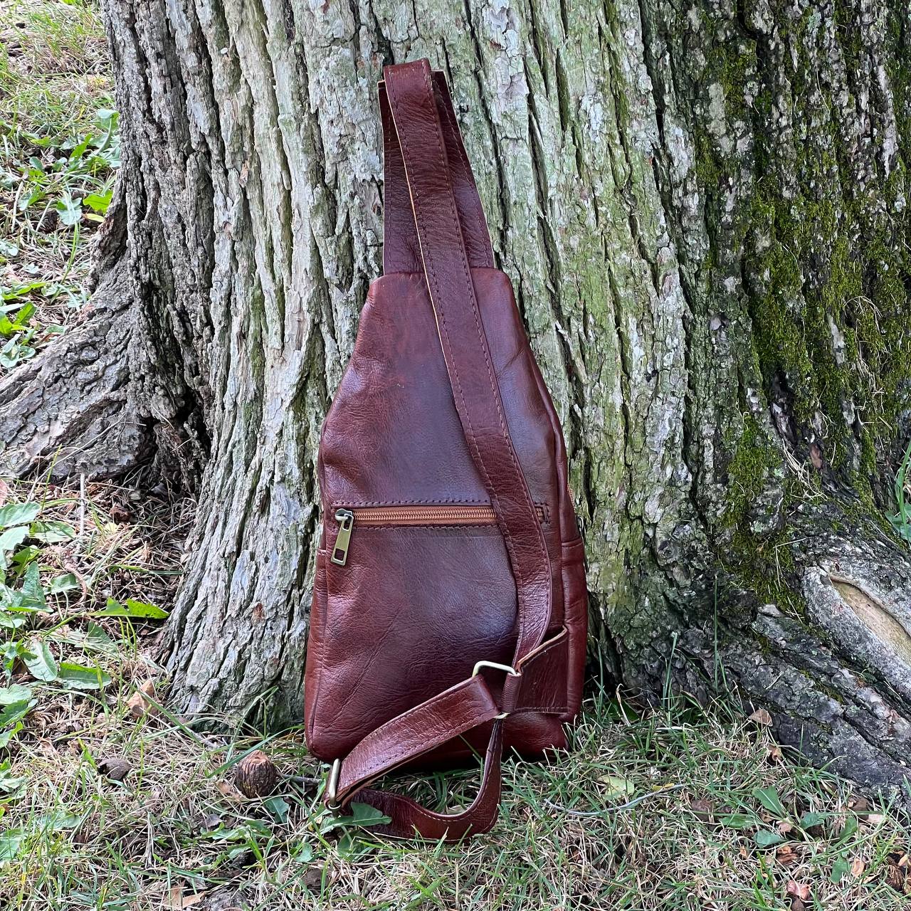 Alexis Leather Sling Crossbody Bag