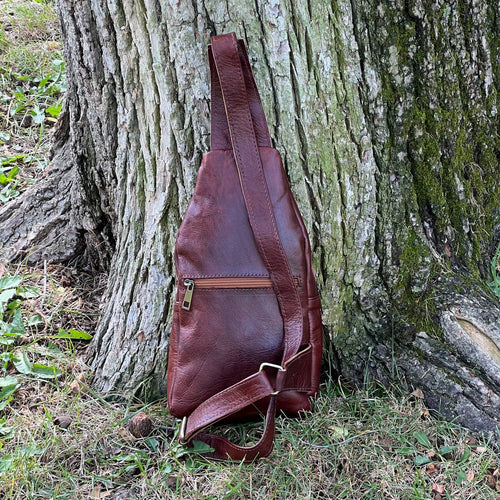 Alexis Leather Sling Crossbody Bag