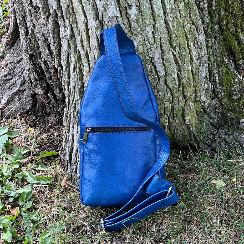 Alexis Leather Sling Crossbody Bag