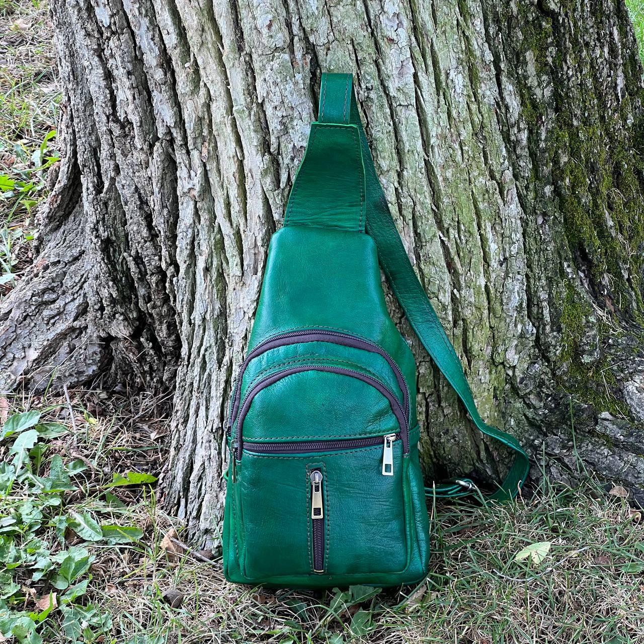 Alexis Leather Sling Crossbody Bag